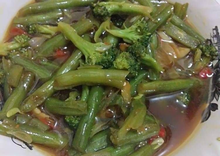 Resep Kuah Kecap buncis brokoli Lezat