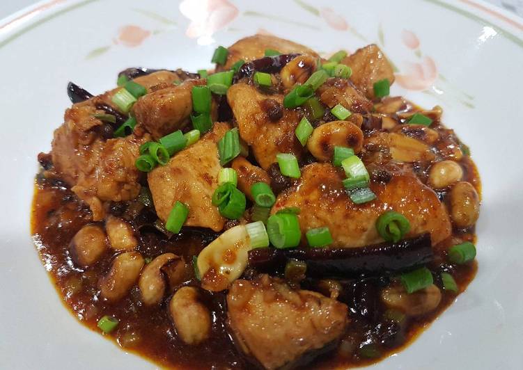 Recipe of Any-night-of-the-week Szechuan Kung Pao Chicken