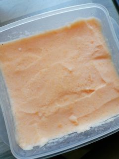 Une photo de Sorbet melon