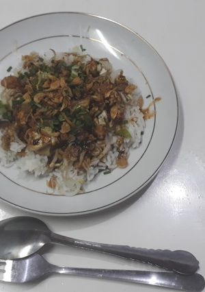 Foto resep Nasi lengko cirebon