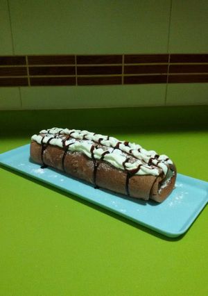Foto principal de Brazo de gitano de choco relleno de nata