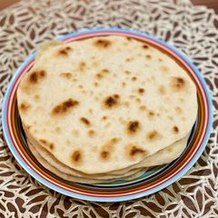 A picture of Simple homemade roti.