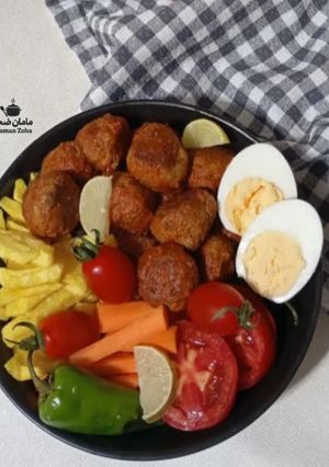 عکسی از دستور خوراک کوفته قلقلی