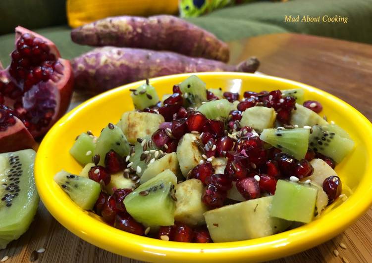 Simple Way to Prepare Super Quick Homemade Power Pack Meal – Sweet Potato Fruit Salad