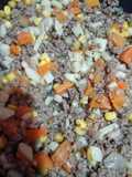 Molida con verduras