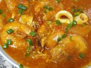Gambar telor saus padang