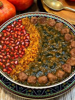 عکسی از دستور آش انار