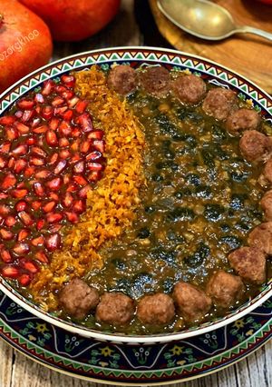 عکسی از دستور آش انار