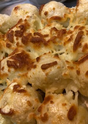 صورة لوصفة صينيه كرات البطاطس مع الدجاج