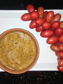 பேரீச்சை காய் துவையல் (Peritchai kaai thuvaiyal recipe in tamil) செய்முறை முக்கிய புகைப்படம்