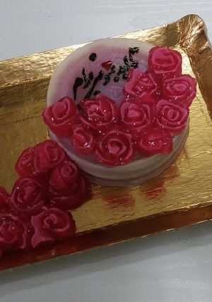 عکسی از دستور ژله بستنی