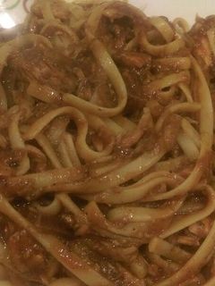صورة لوصفة مكرونة بالتونة
