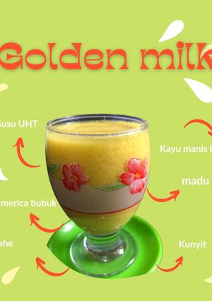 Foto resep Golden milk