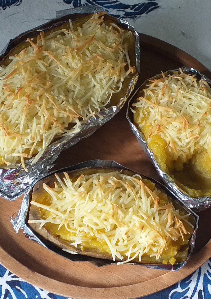 Foto resep Ubi Panggang Keju