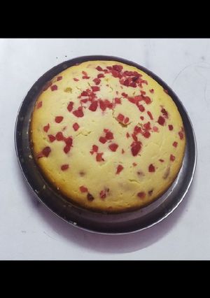 A picture of Tutty fruity cake.