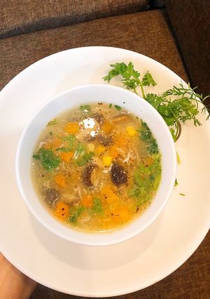 Hình của món Soup gà.