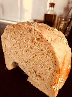 Una foto de Pan con avena panificadora
