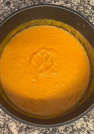 Una foto de Puré de calabaza🎃