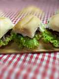 Bife ancho braseado al pan