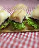 Bife ancho braseado al pan
