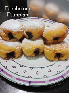 Foto resep Bomboloni Donut Pumpkin