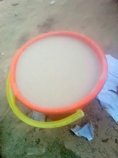 A picture of Kunun alkama.