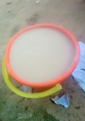 A picture of Kunun alkama.