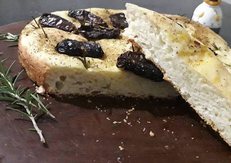 Focaccia sin gluten