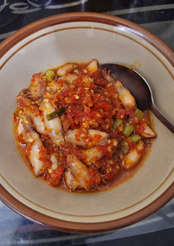 Foto resep Sambal Cumi Asin