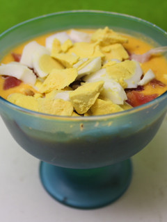 Una foto de Copa de salmorejo