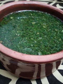صورة لوصفة ملوخيه خضره