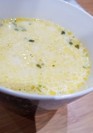 صورة لوصفة شوربة دجاج بالكريمة