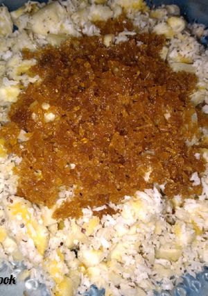 Foto resep Urap Pisang Unti Kelapa
