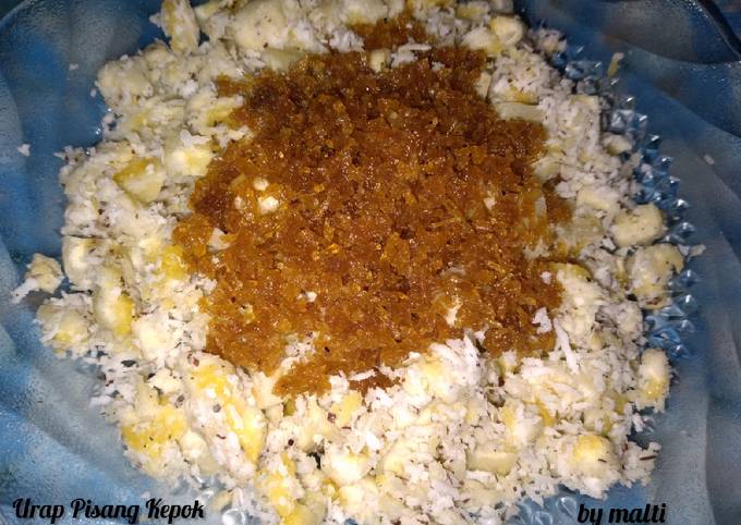 Resep Urap Pisang Unti Kelapa yang Bisa Manjain Lidah