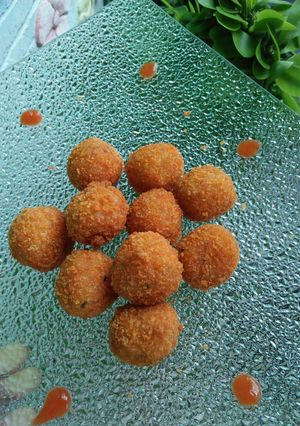Foto resep Potato Cheese Ball w/ Corned