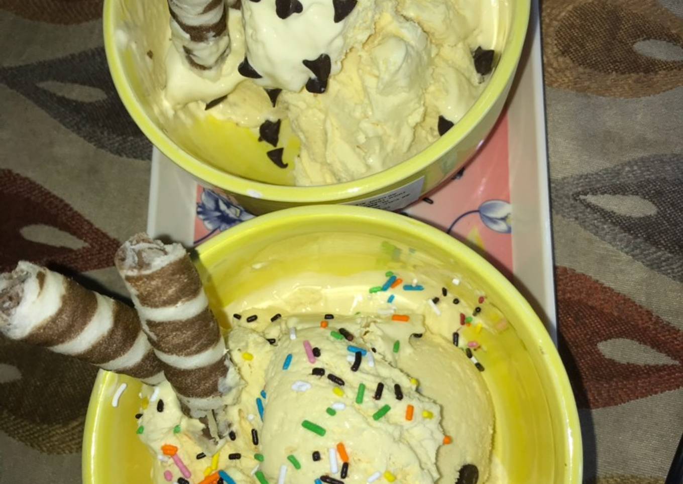 Mango ice cream