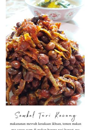 Foto resep Sambal teri kacang