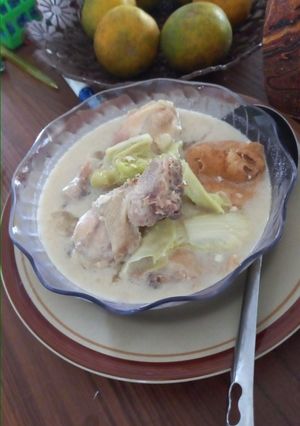 Foto resep Sayur Gurih Ayam Tahu (Ayam besengek jowo) no oil