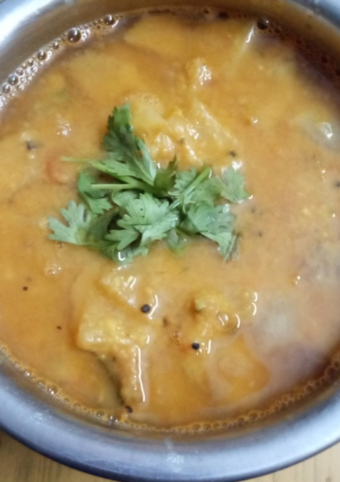 வாழைத்தண்டு சாம்பார் செய்முறை முக்கிய புகைப்படம்