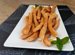 Una foto de Jeringas con miel (típico de Extremadura)