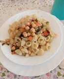 Pasta ceci e verdure
