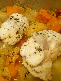 Una foto de Guiso de rape con patatas