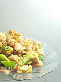 Foto resep Tumis tahu cabe hijau