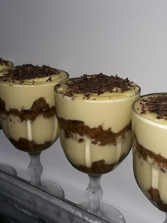 Una foto de Copones de tiramisú