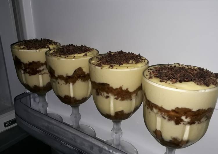 Copones de tiramisú