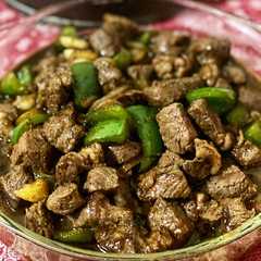 รูปของ Black pepper Steak (Daging sapi lada hitam)