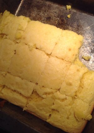 A picture of Corn bread.