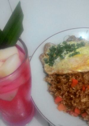 Foto resep Nasgor kornet sapi sederhana