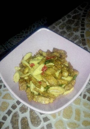 Foto resep Tumis jagung muda kolaborasi tempe