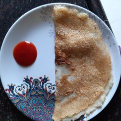 A picture of Ghee Rava Dosa.